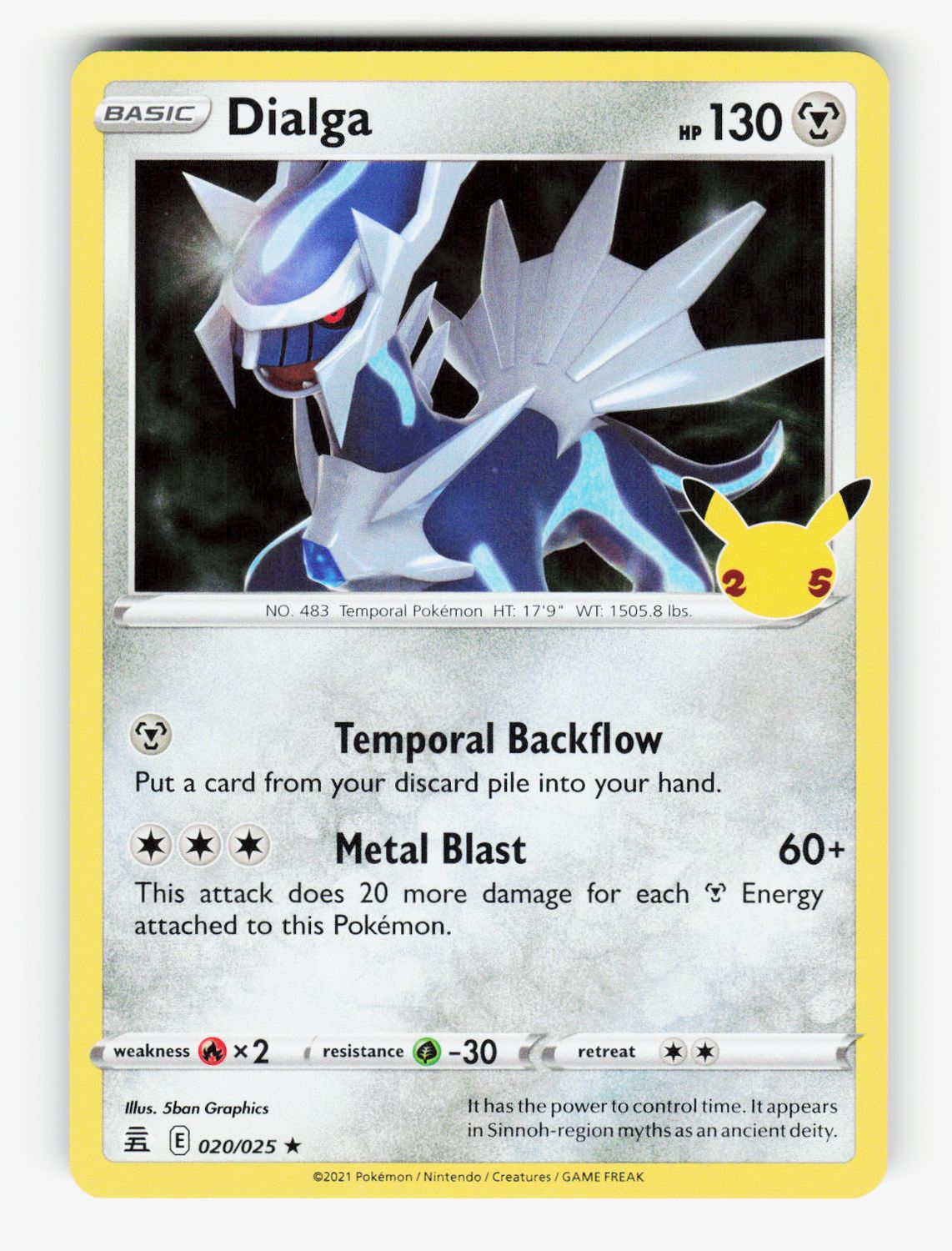 Dialga - 020/025 - B