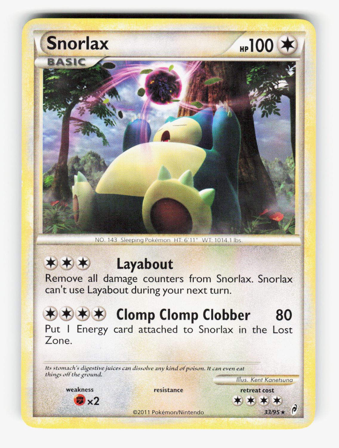 Snorlax - Normal - 33/95