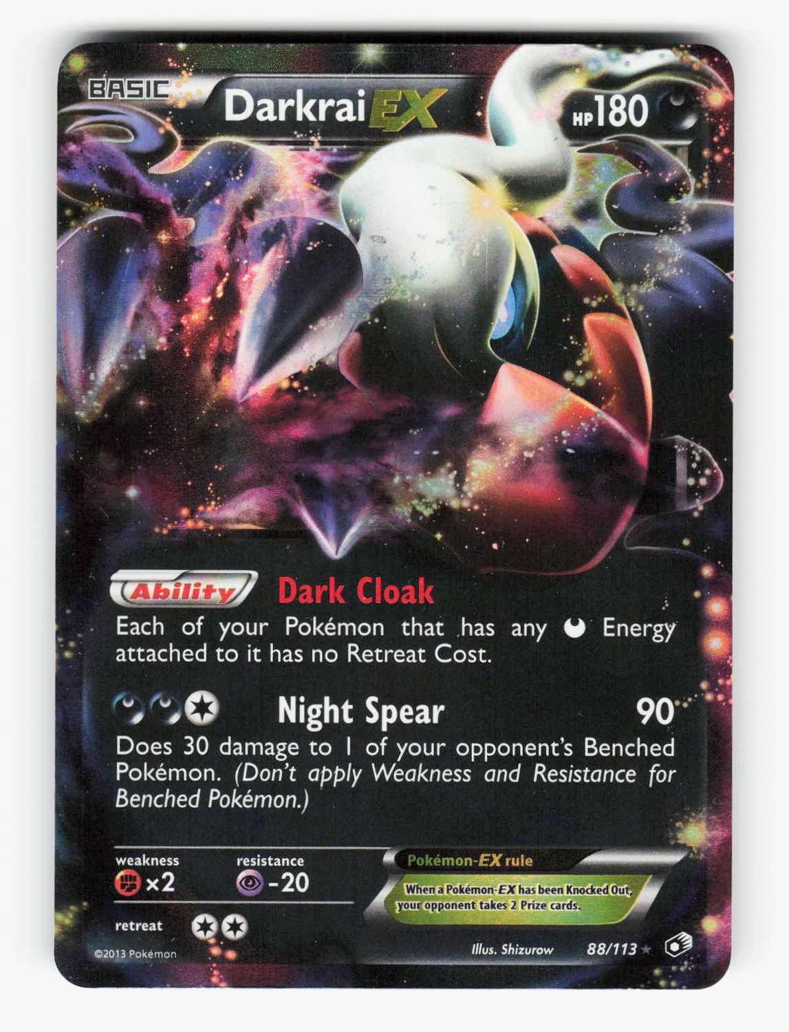 Darkrai EX - Holofoil - 88/113
