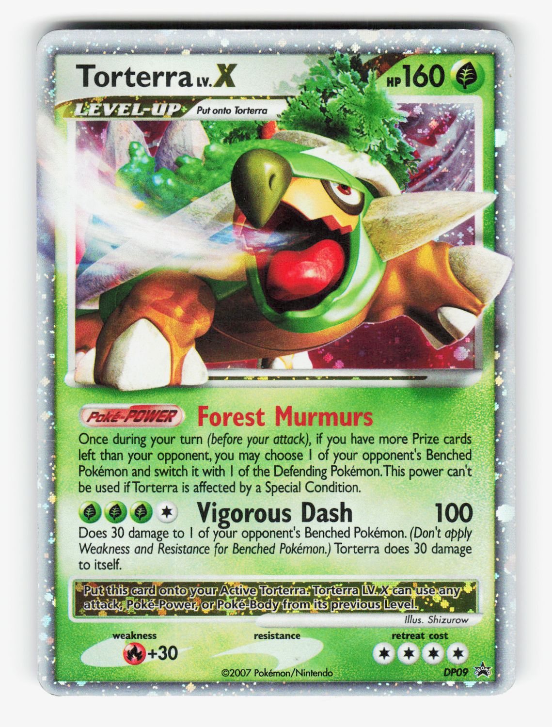 Torterra LV.X - DP09 - Holofoil - DP09