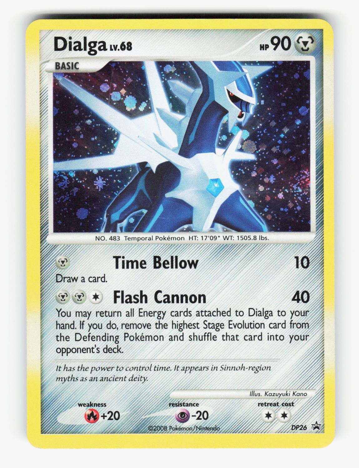 Dialga - DP26 - Holofoil - DP26