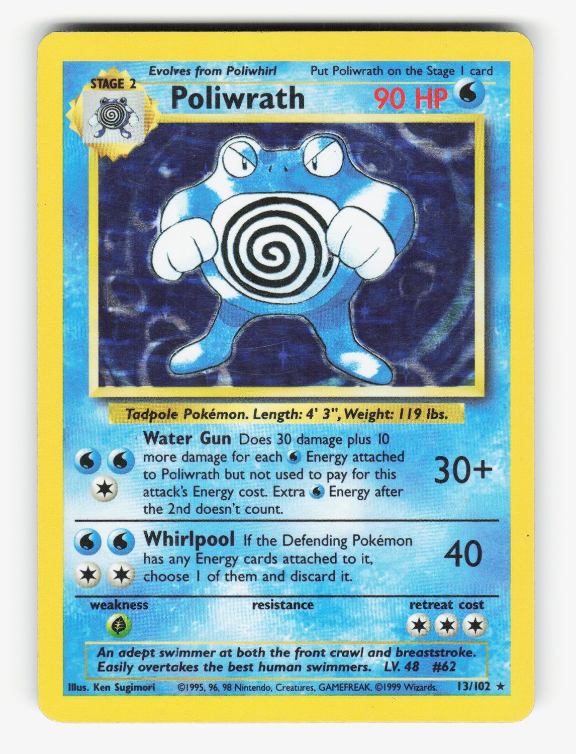 Poliwrath - Holofoil - 013/102