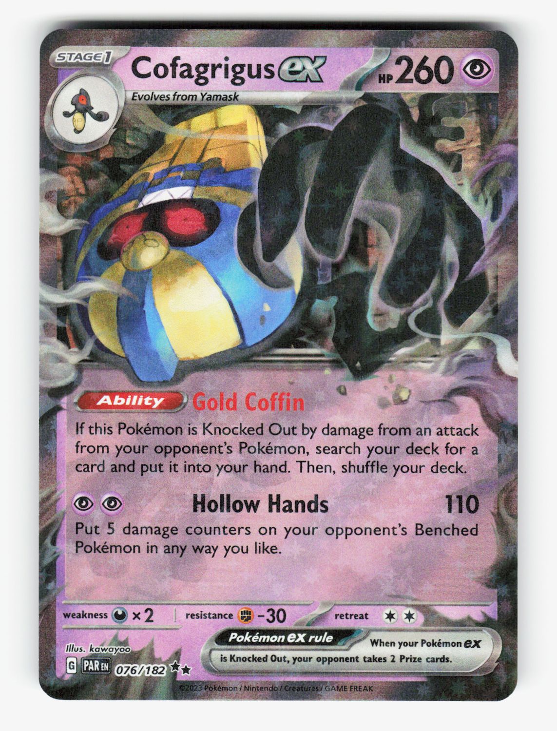 Cofagrigus ex - 076/182 - A