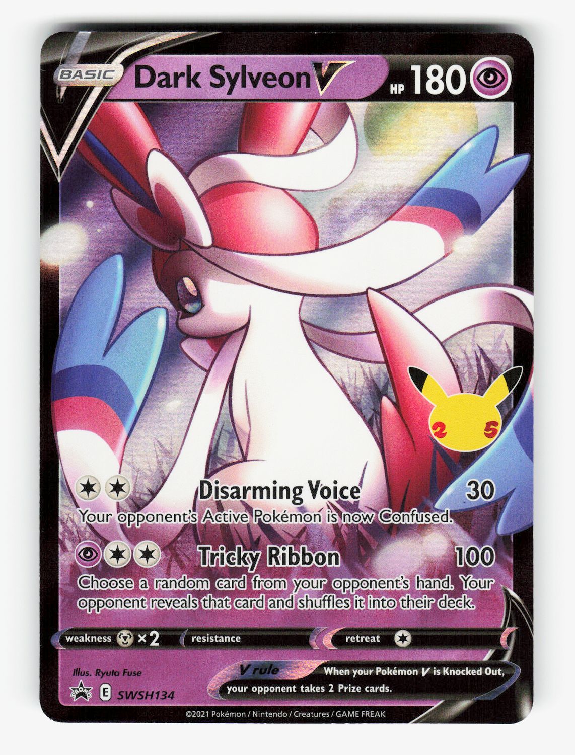 Dark Sylveon V - SWSH134 - BB