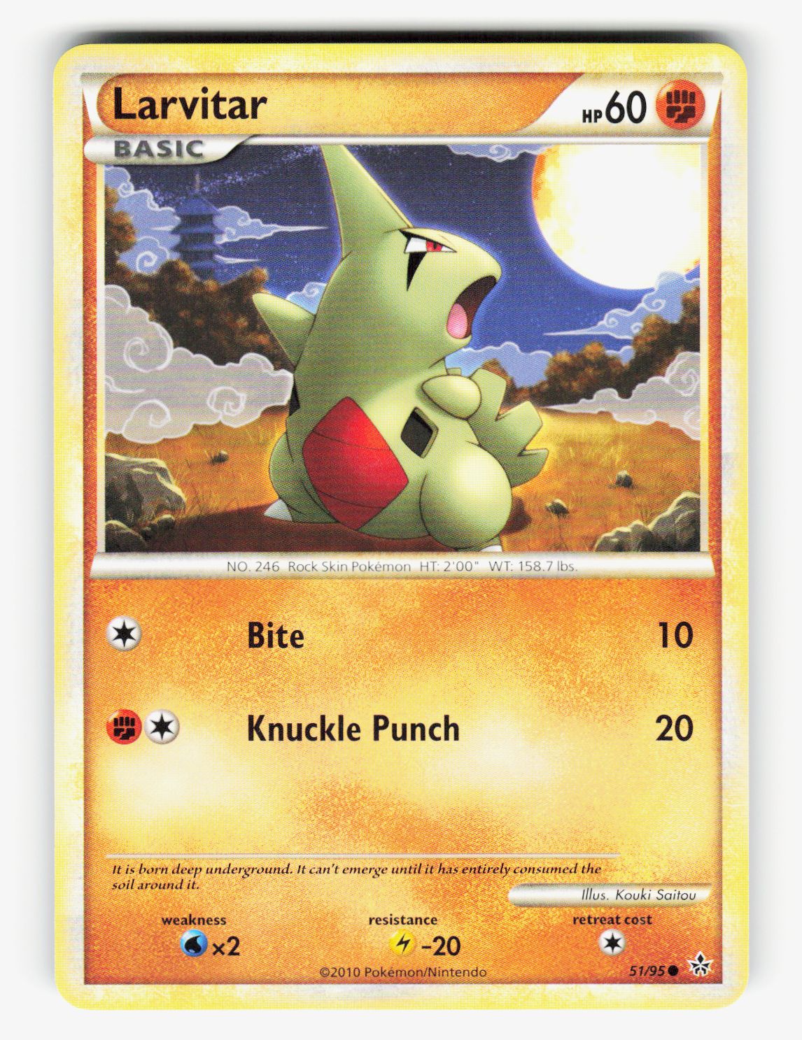 Larvitar (51) - 51/95 - Normal