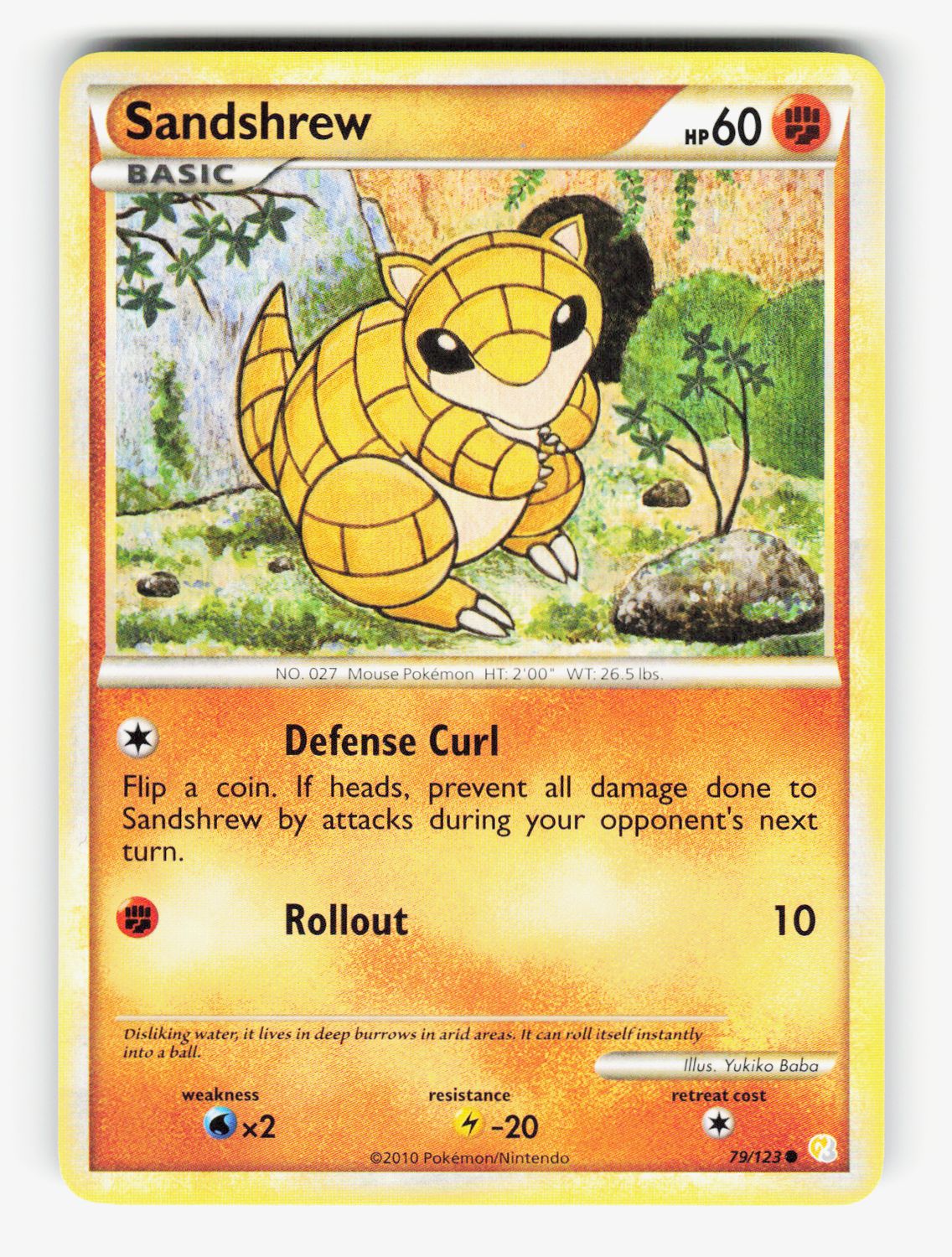 Sandshrew - 79/123 - Normal