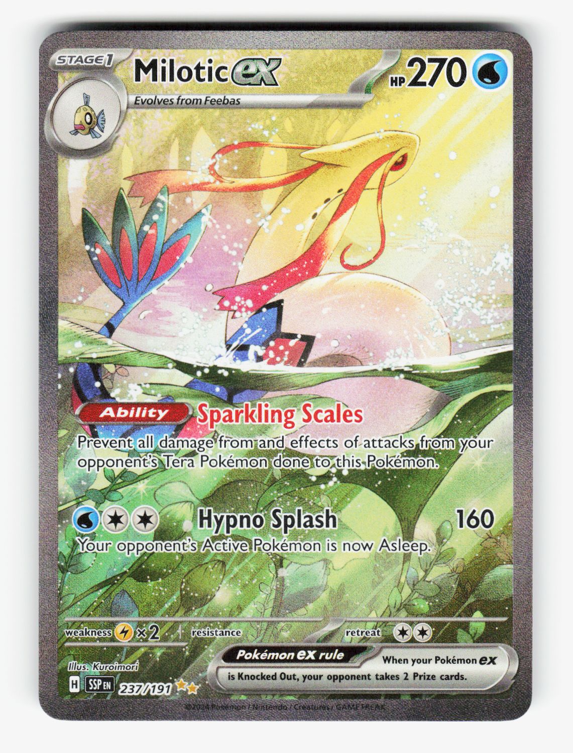 Milotic ex - 237/191 - Holofoil