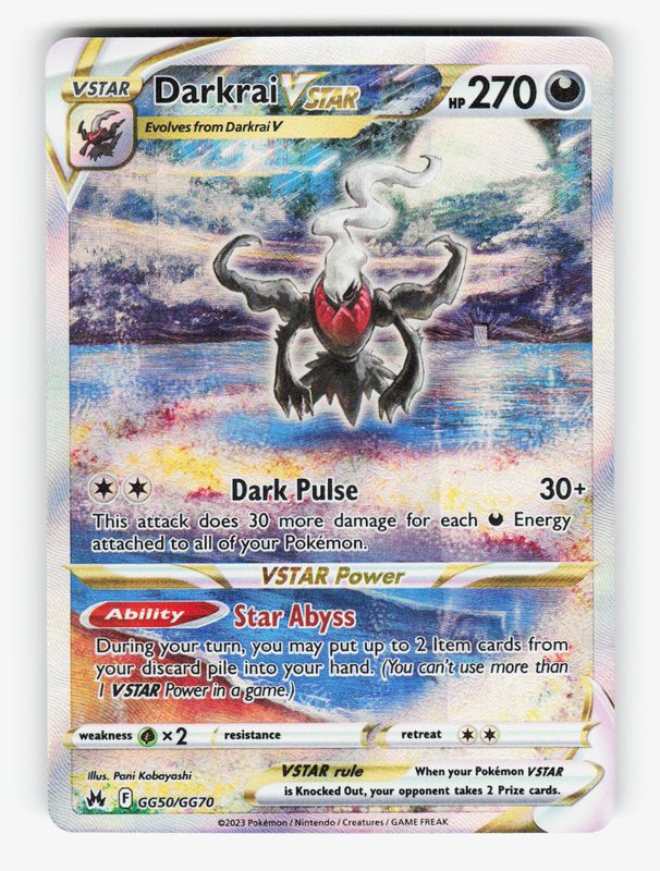 Darkrai VSTAR - GG50/GG70 - Holofoil - B