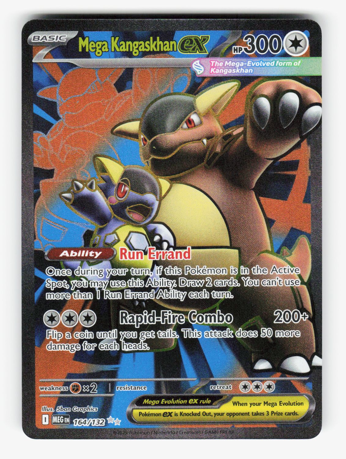Mega Kangaskhan ex - 164/132 - Holofoil
