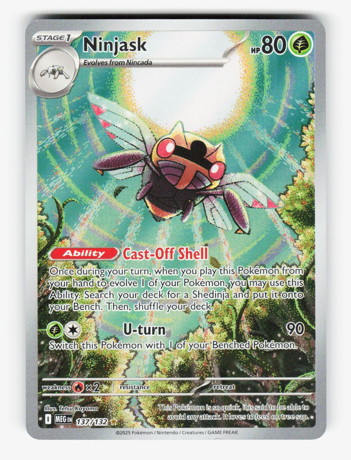 Ninjask - 137/132 - Holofoil - B