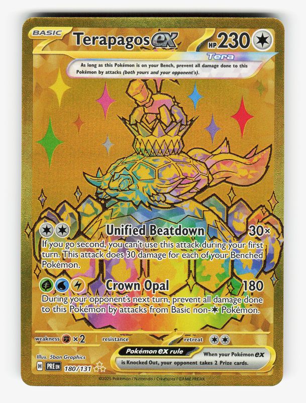 Terapagos ex - 180/131 - Holofoil