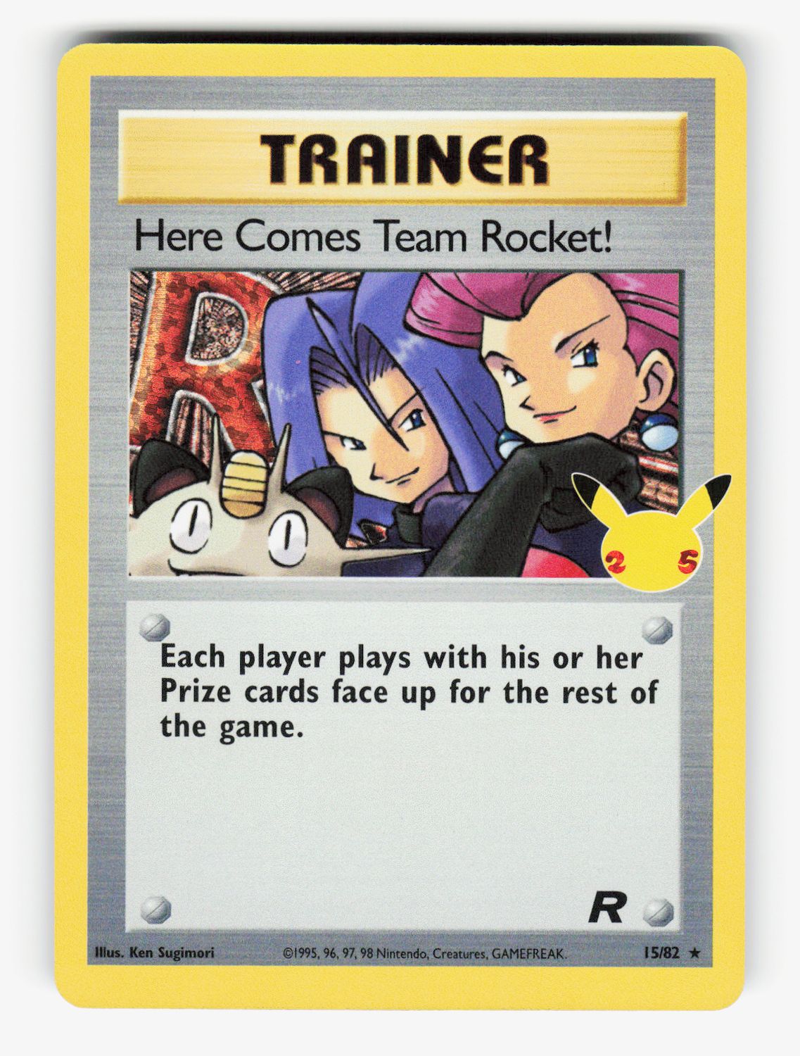 Here Comes Team Rocket! - 15/82 - Holofoil