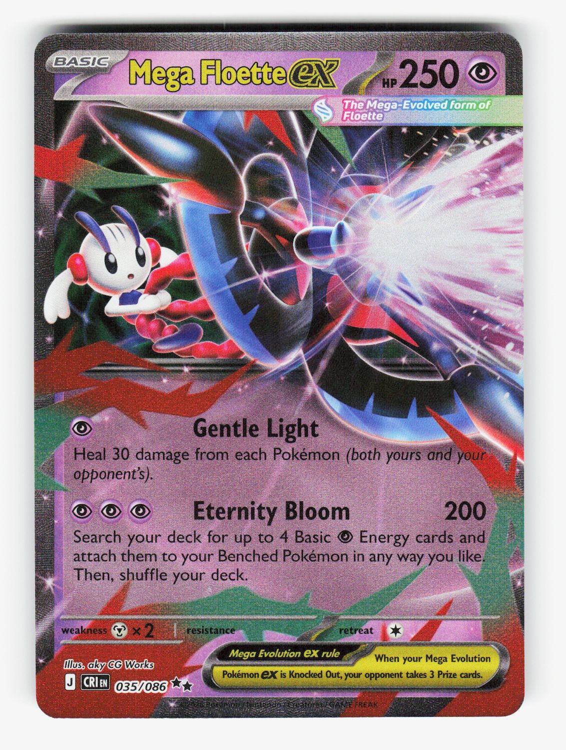 Mega Floette ex - 035/086 - Holofoil