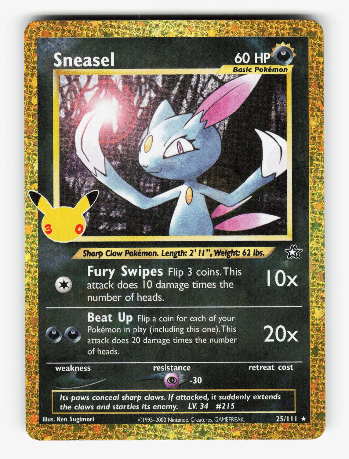 Sneasel - 25/111 - Holofoil