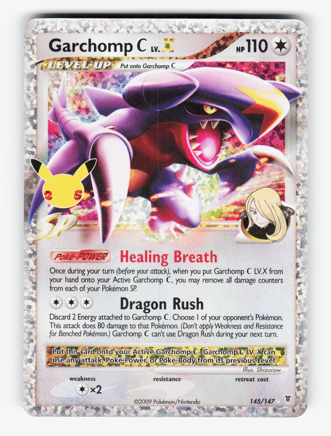 Garchomp C LV.X - 145/147 - Holofoil