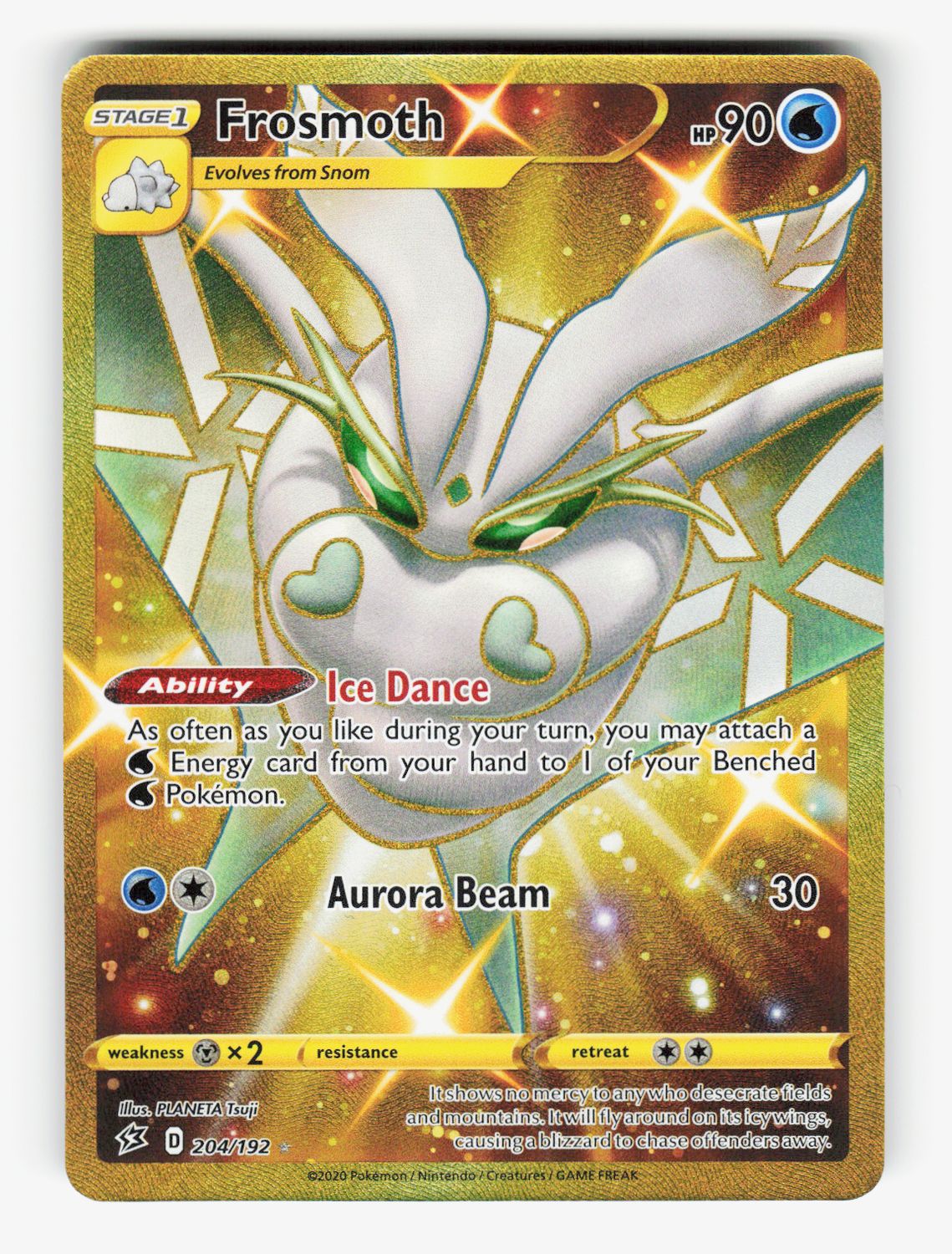 Frosmoth (Secret) - 204/192 - Holofoil