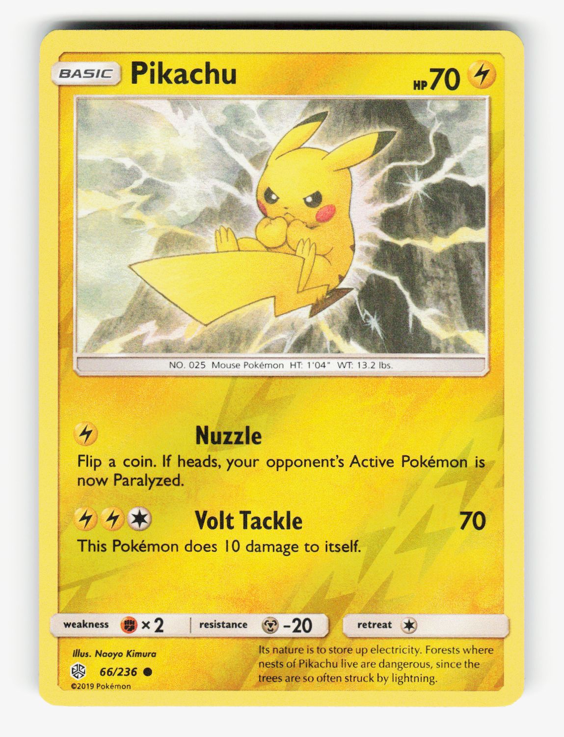 Pikachu - 66/236 - Reverse Holofoil