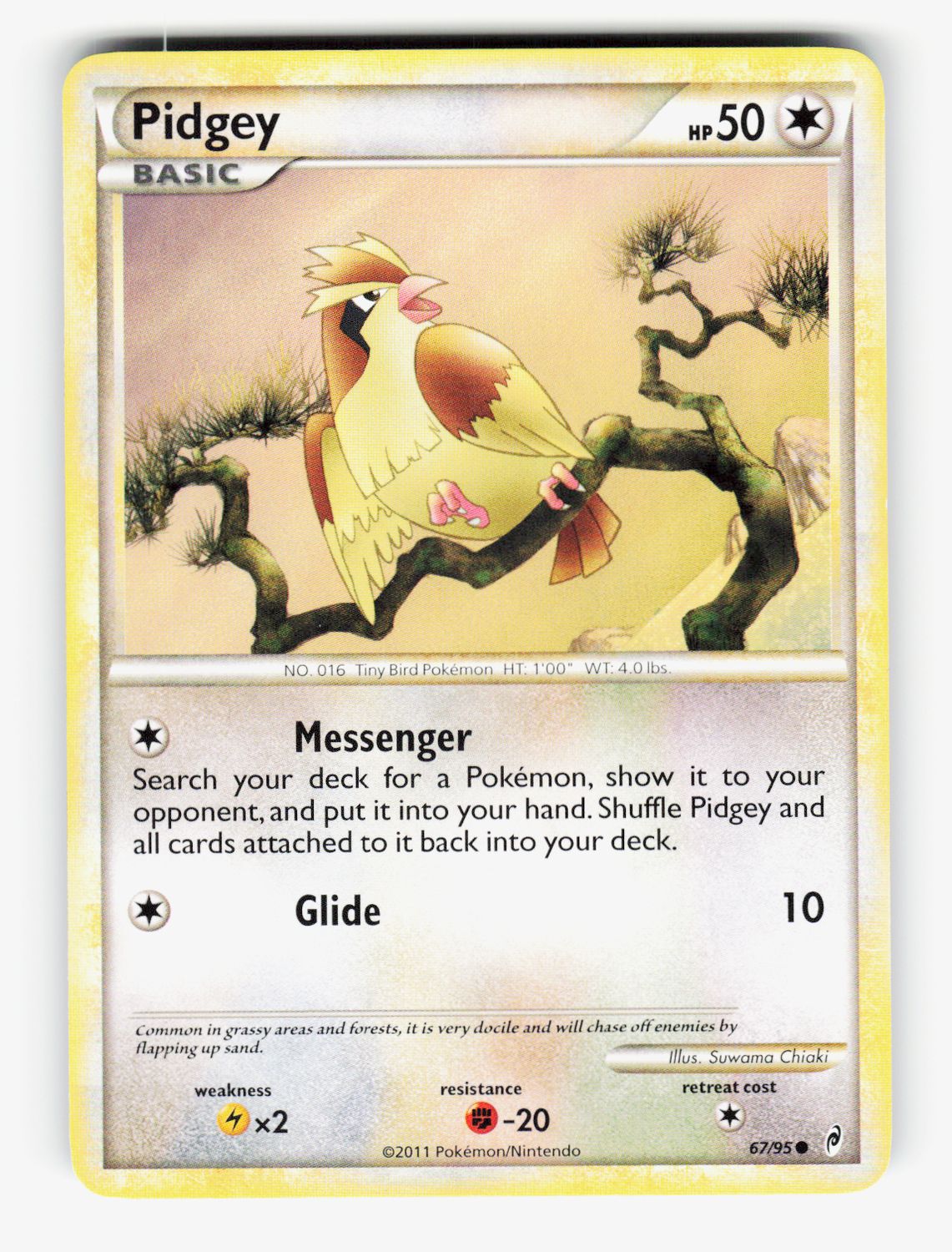 Pidgey - 67/95 - Normal - A