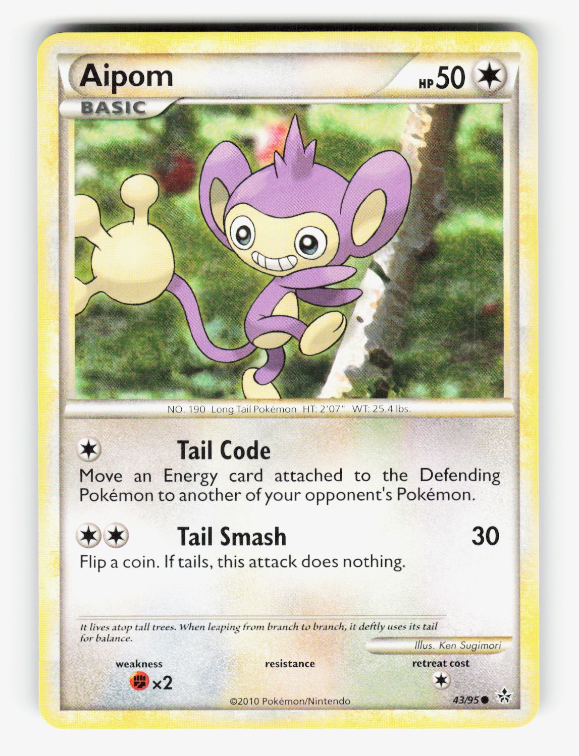 Aipom - 43/95 - Normal