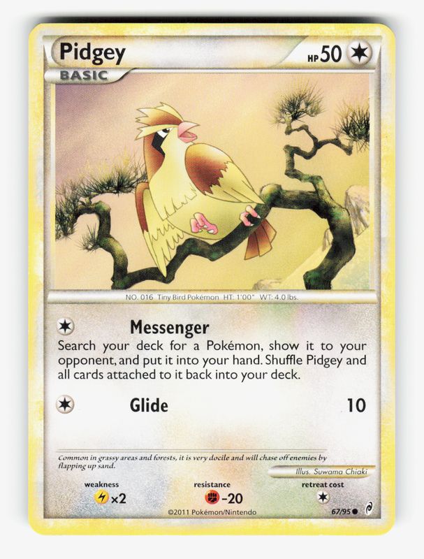 Pidgey - 67/95 - Normal - C