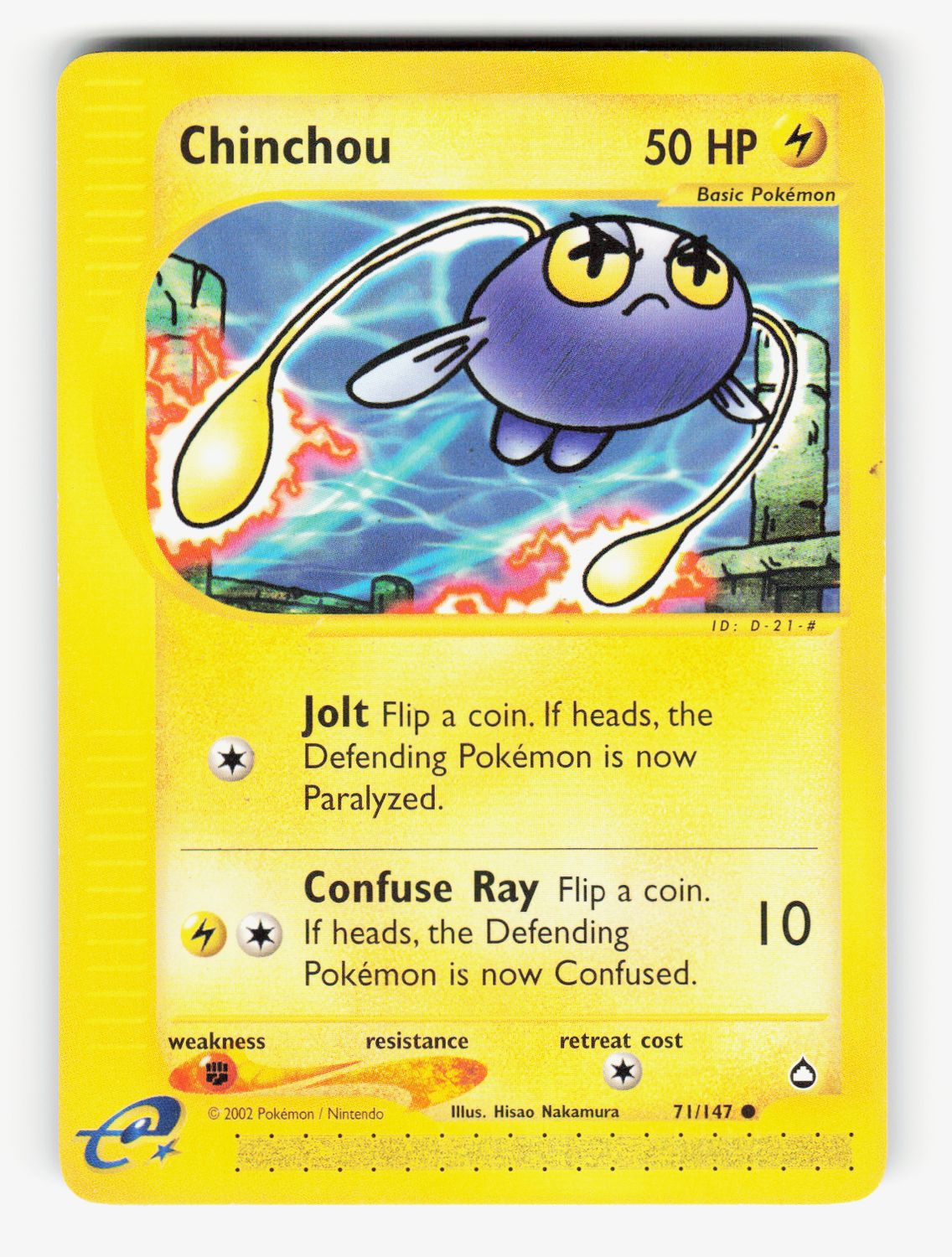 Chinchou (71) - 071/147 - Normal