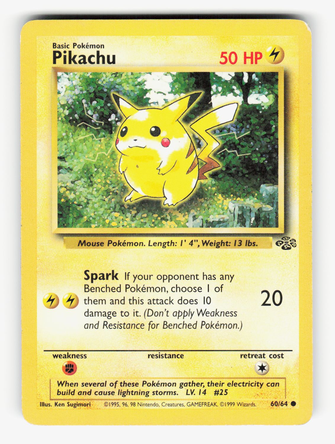 Pikachu - 60/64 - Unlimited Normal
