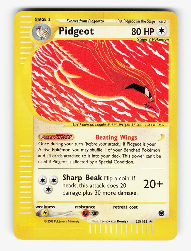 Pidgeot (59) - 059/165 - Reverse Holofoil