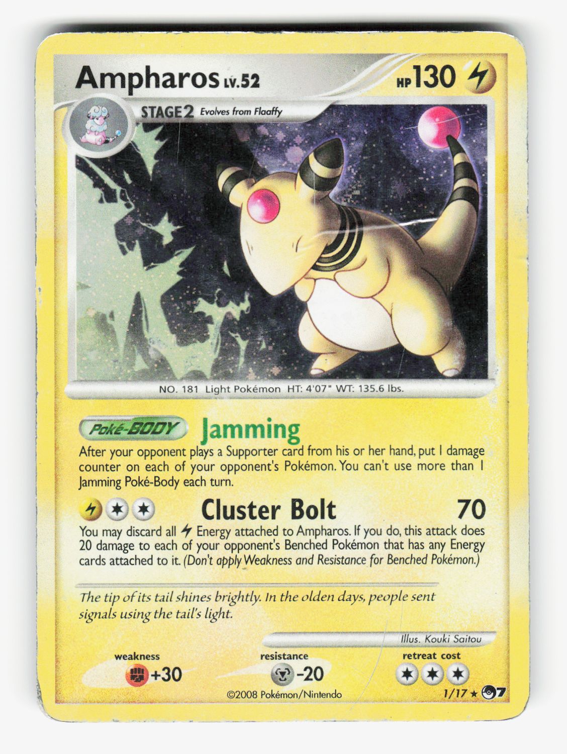 Ampharos - 001/017 - Holofoil