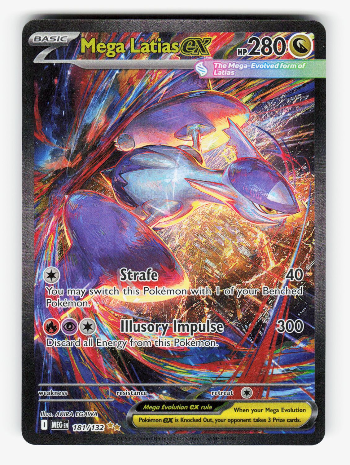 Mega Latias ex - 181/132 - Holofoil