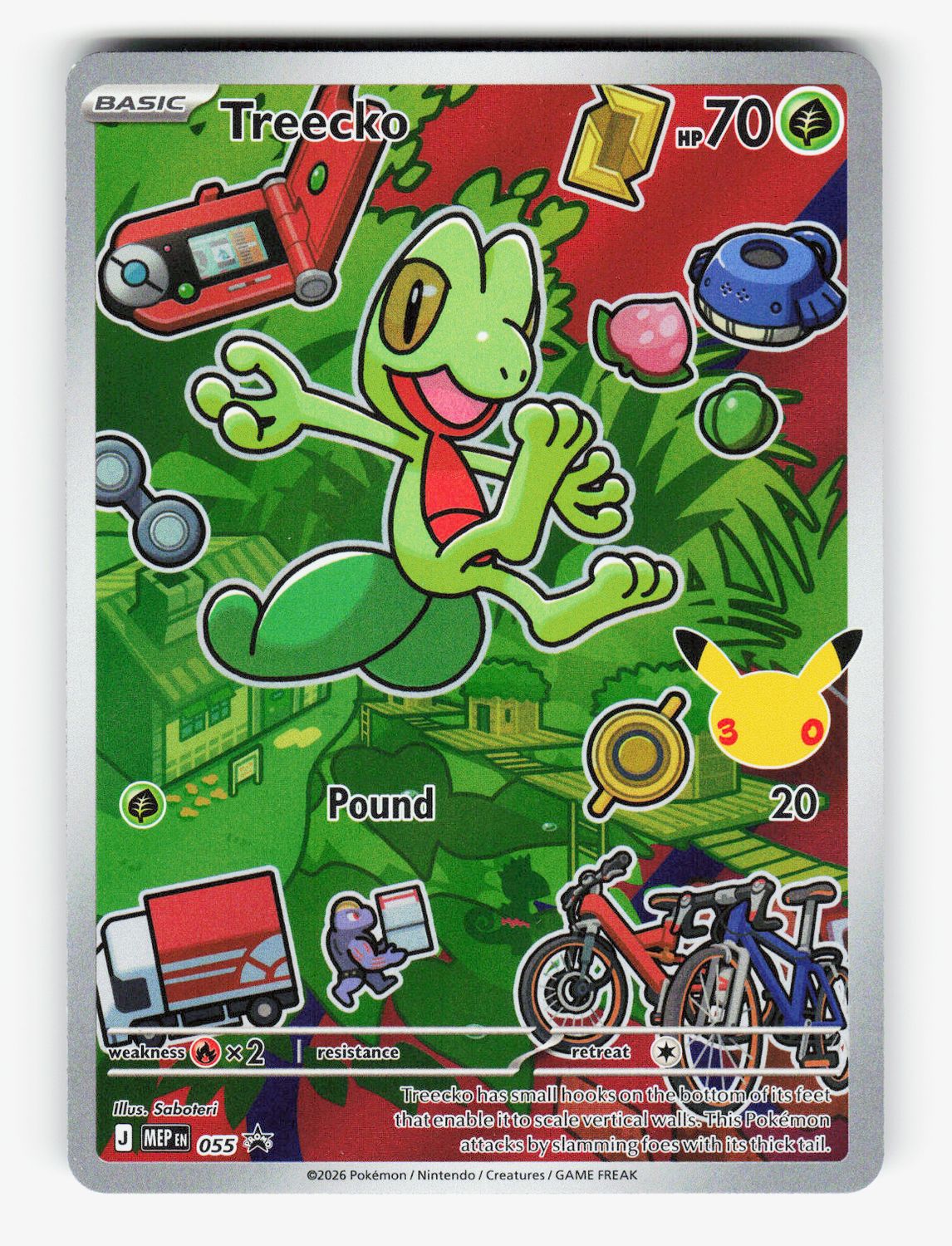 Treecko - 055 - 055 - Holofoil