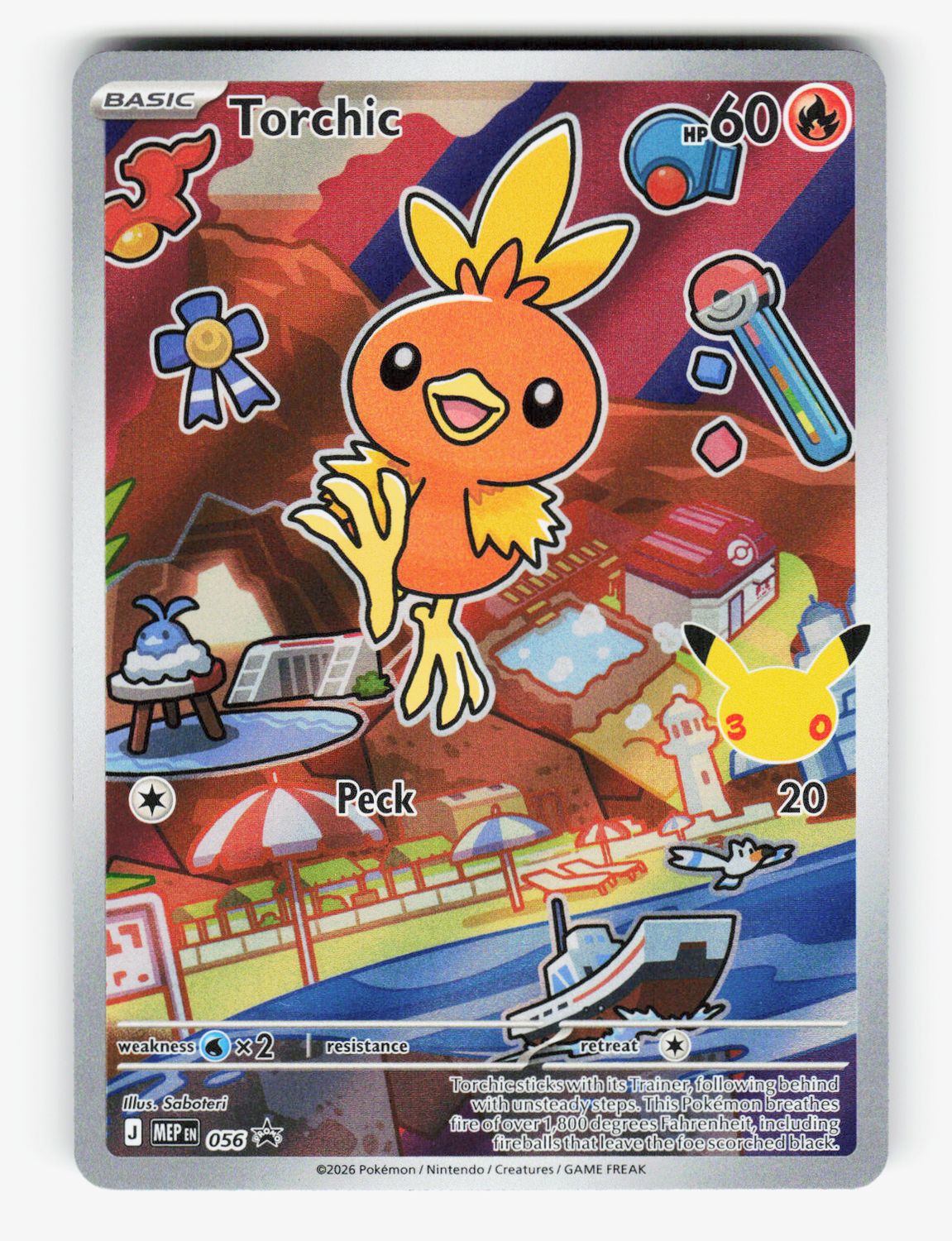 Torchic - 056 - 056 - Holofoil