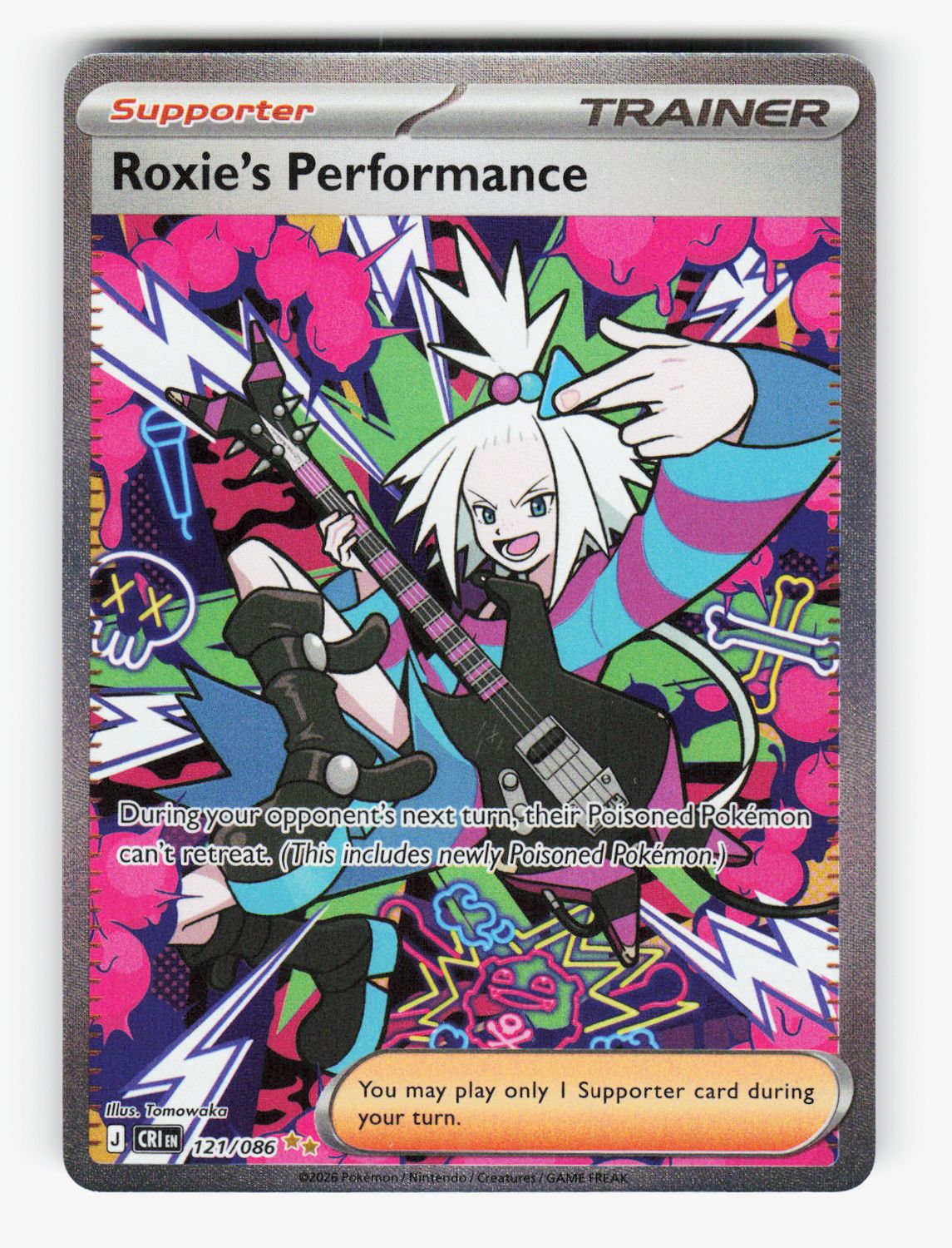 Roxie's Performance - 121/086 - Holofoil