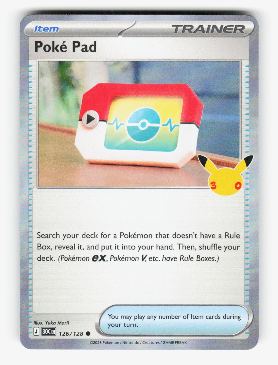Poke Pad - 126/128 - Holofoil - B