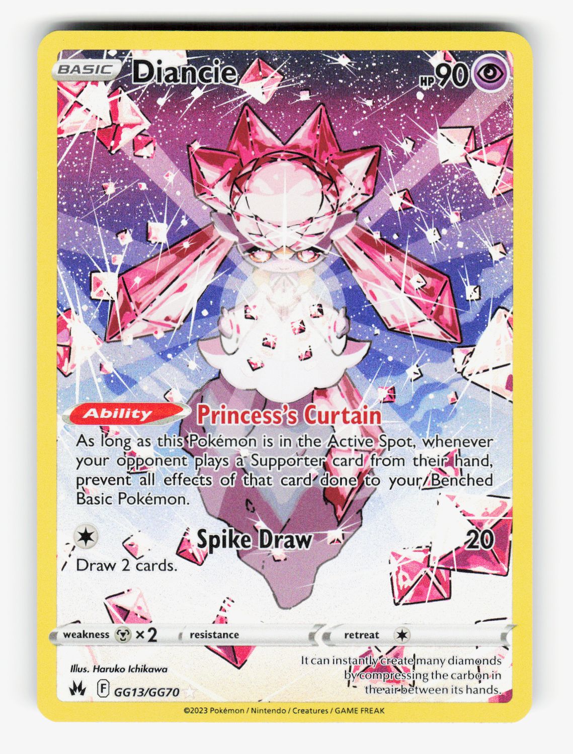 Diancie - GG13/GG70 - Holofoil
