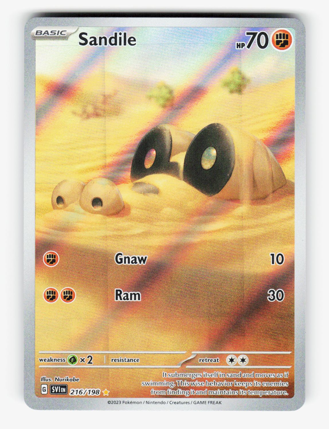 Sandile - 216/198 - Holofoil