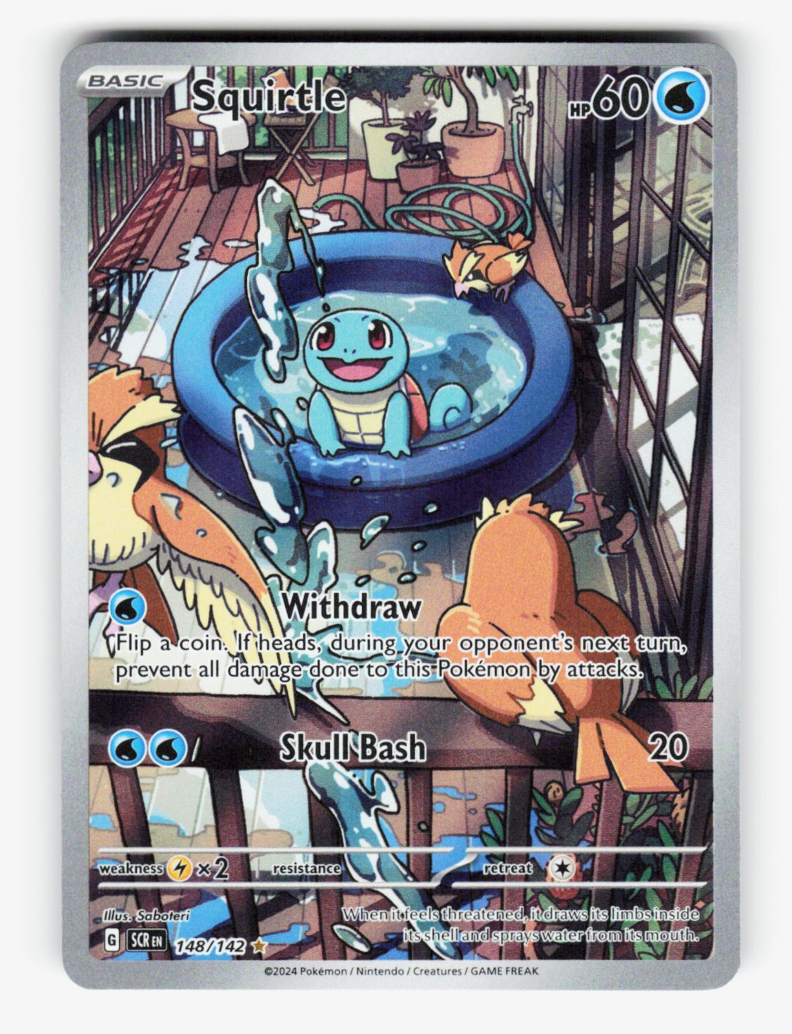 Squirtle - 148/142 - Holofoil