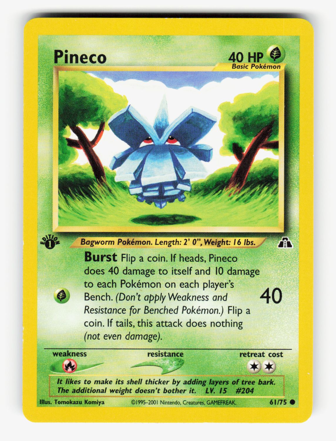 Pineco - 61/75 - 1st Edition Normal