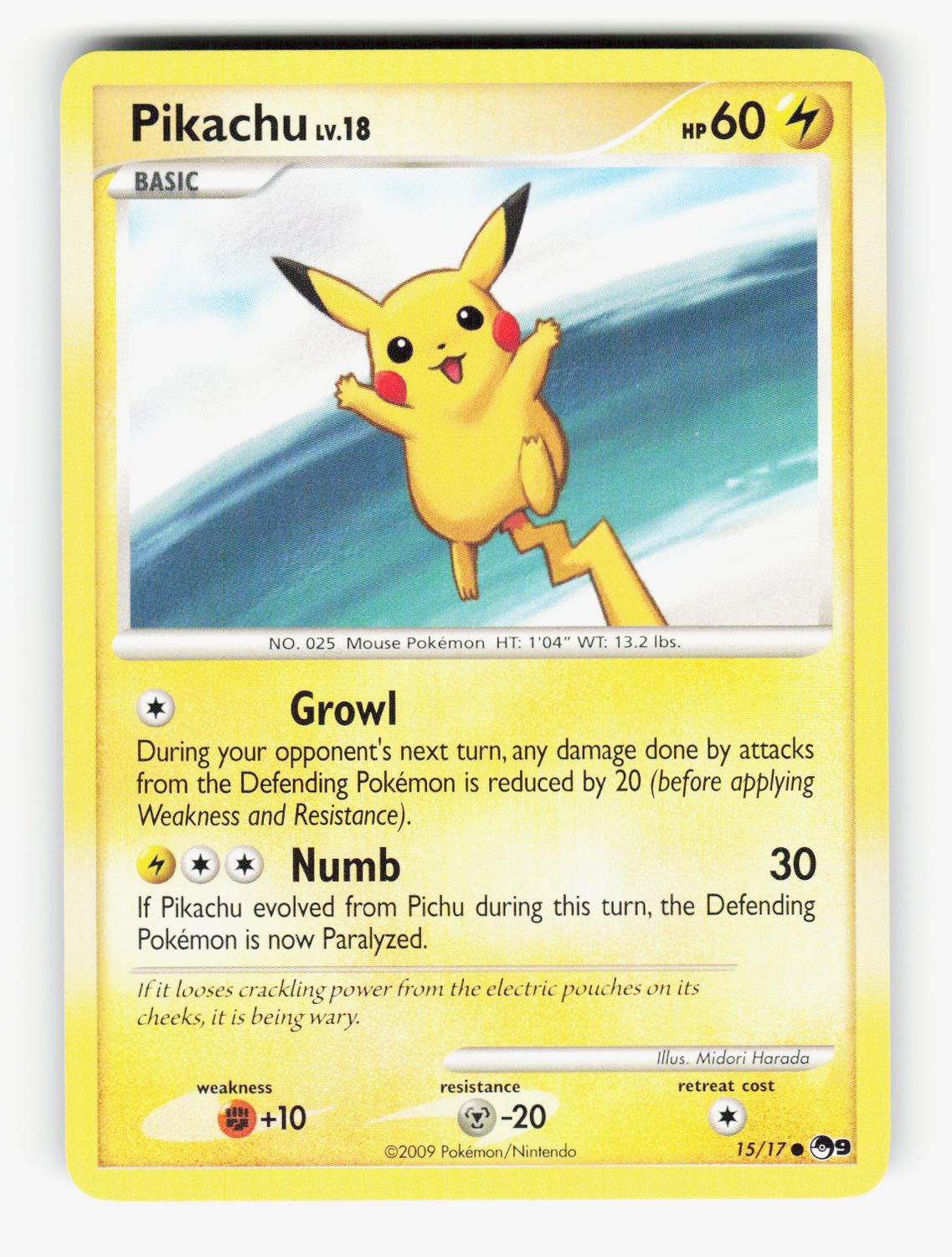 Pikachu - 015/017 - Normal