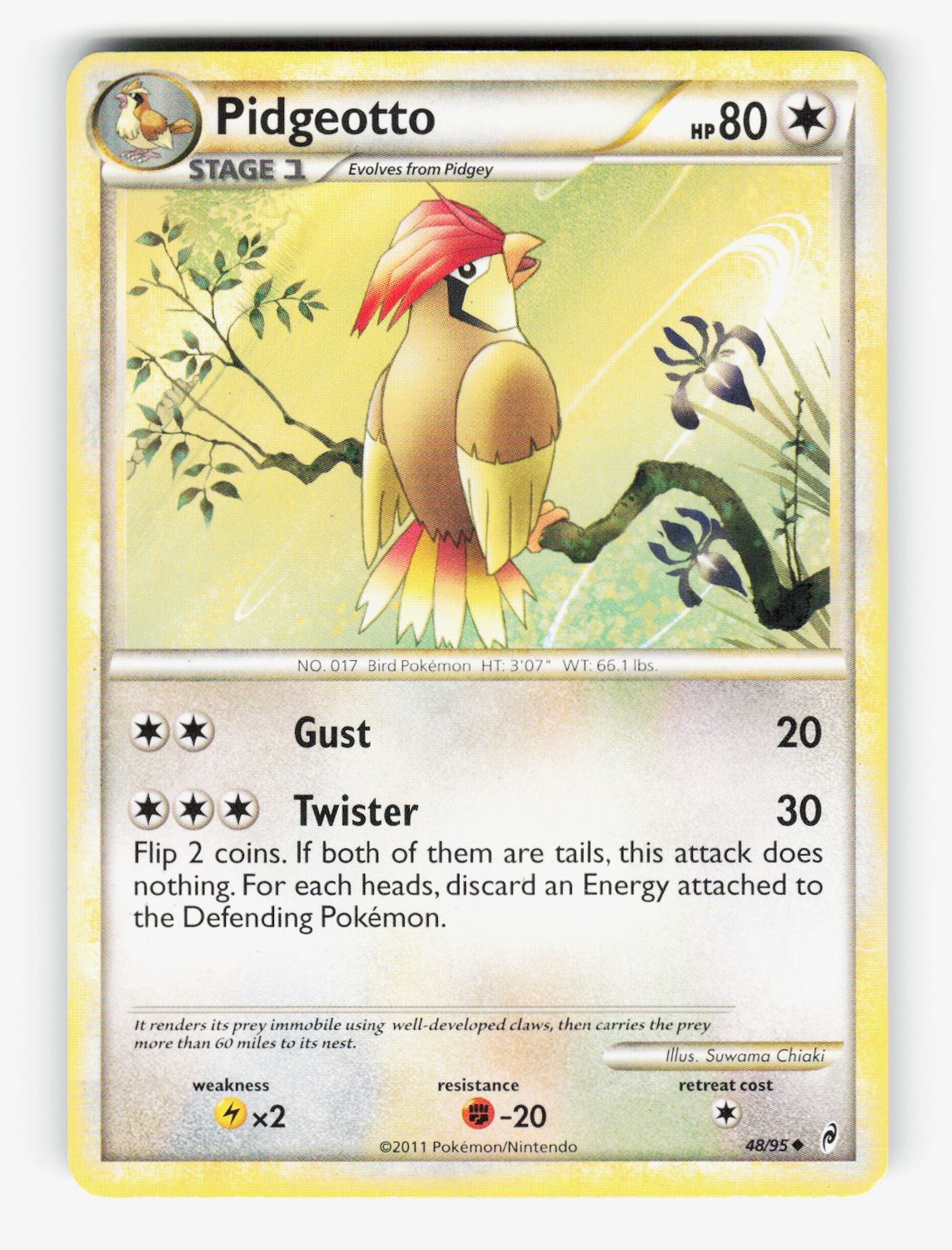 Pidgeotto - 48/95 - Normal - A