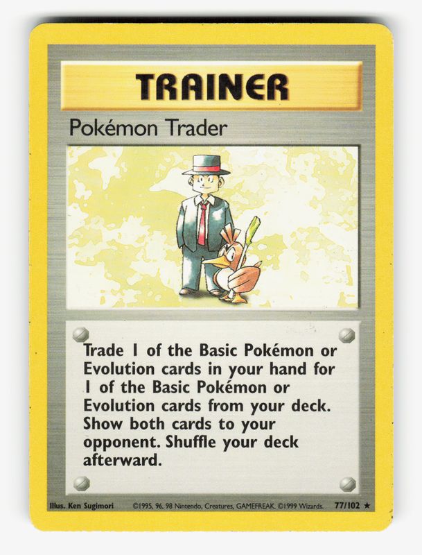 Pokemon Trader - 077/102 - Normal