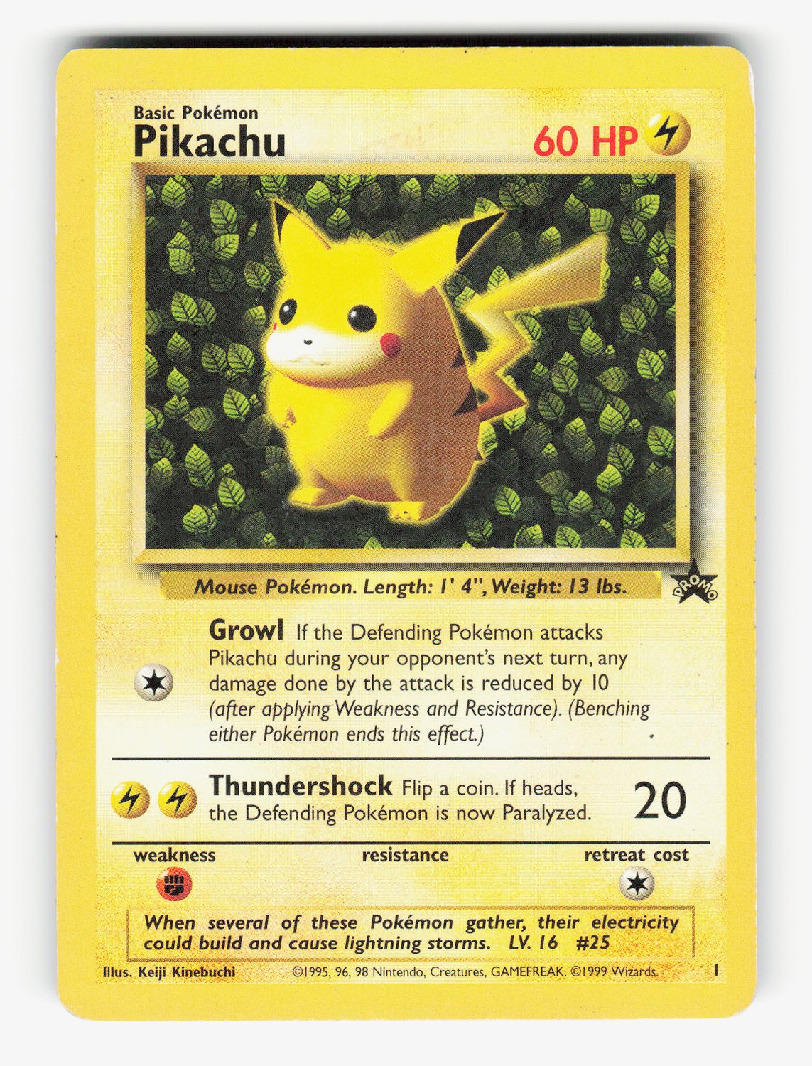 Pikachu (1) - 1/1/1953 - Normal - B