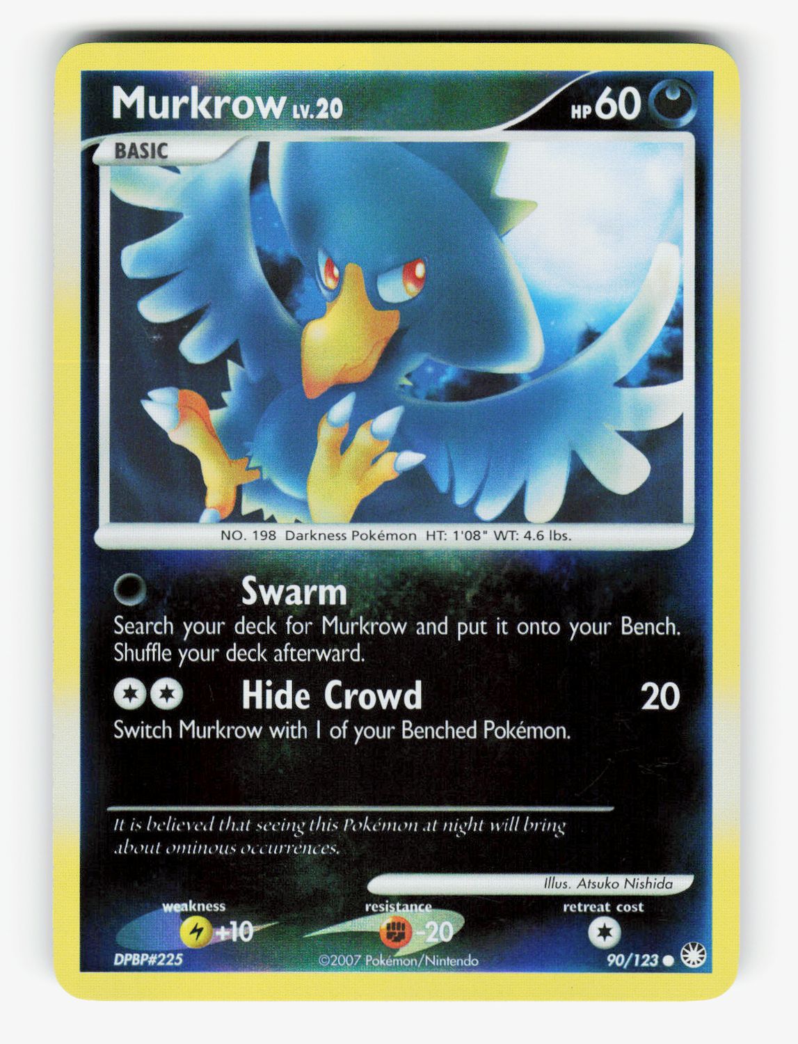 Murkrow - 90/123 - Reverse Holofoil