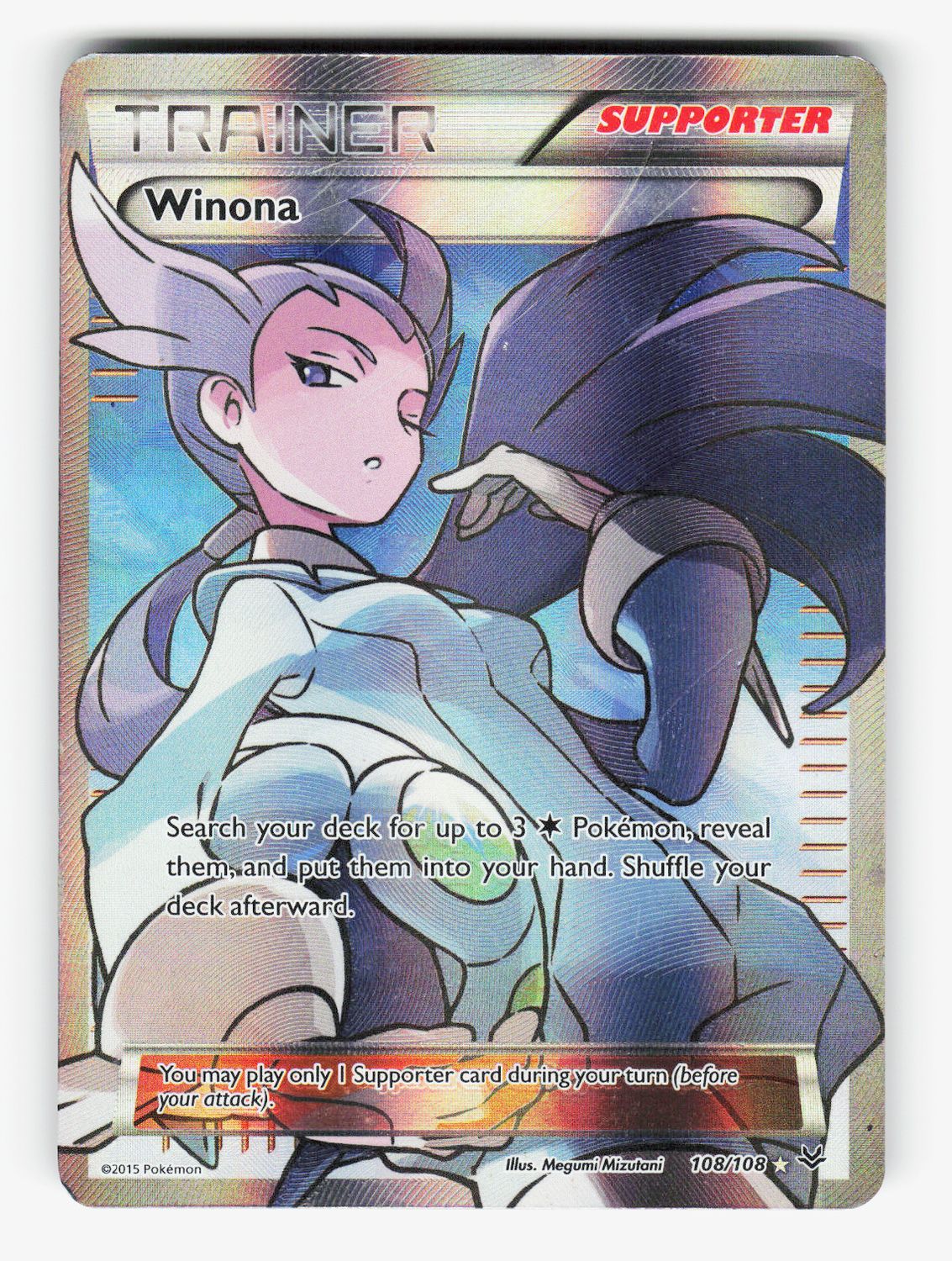 Winona (108 Full Art) - 108/108 - Holofoil