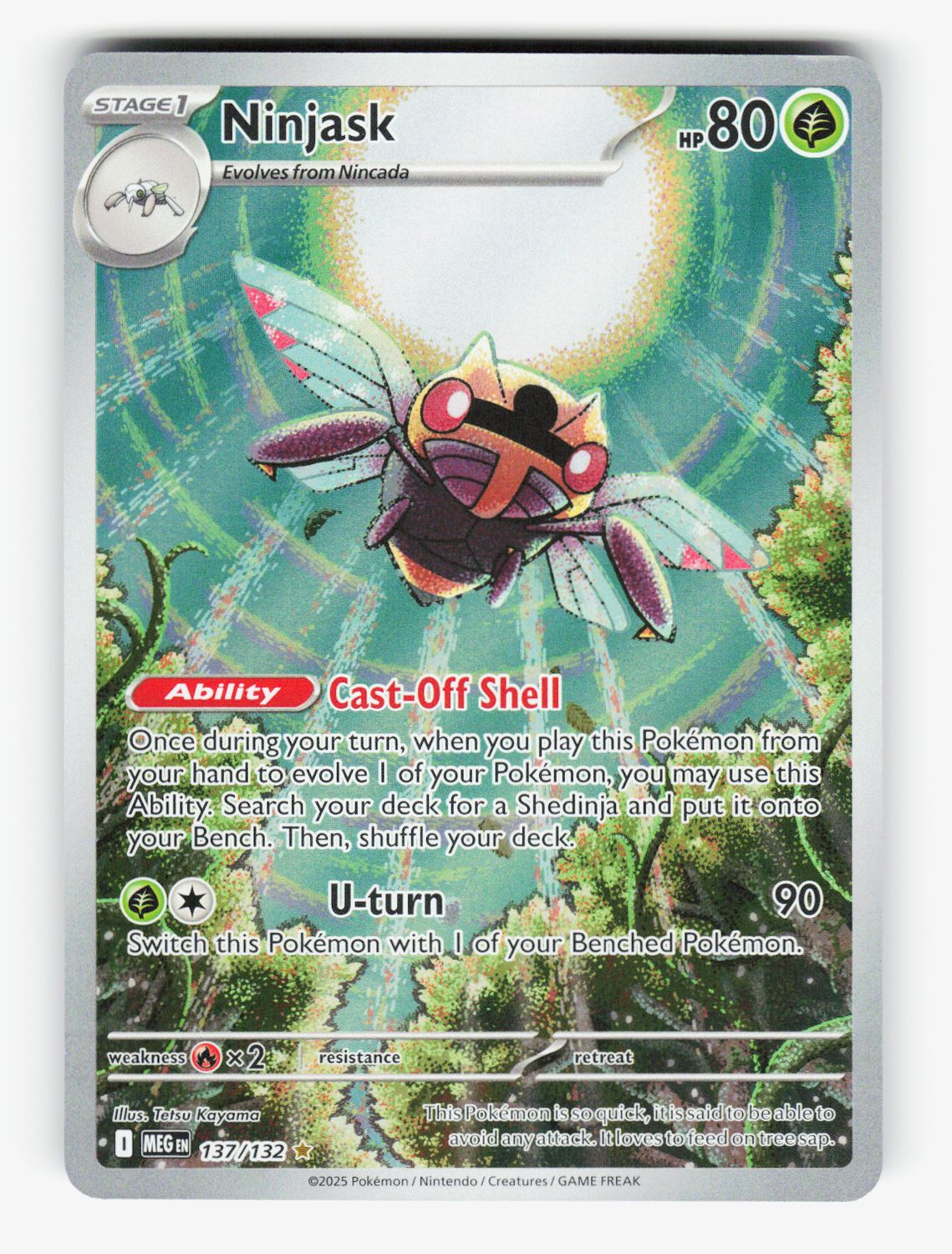 Ninjask - 137/132 - Holofoil - A