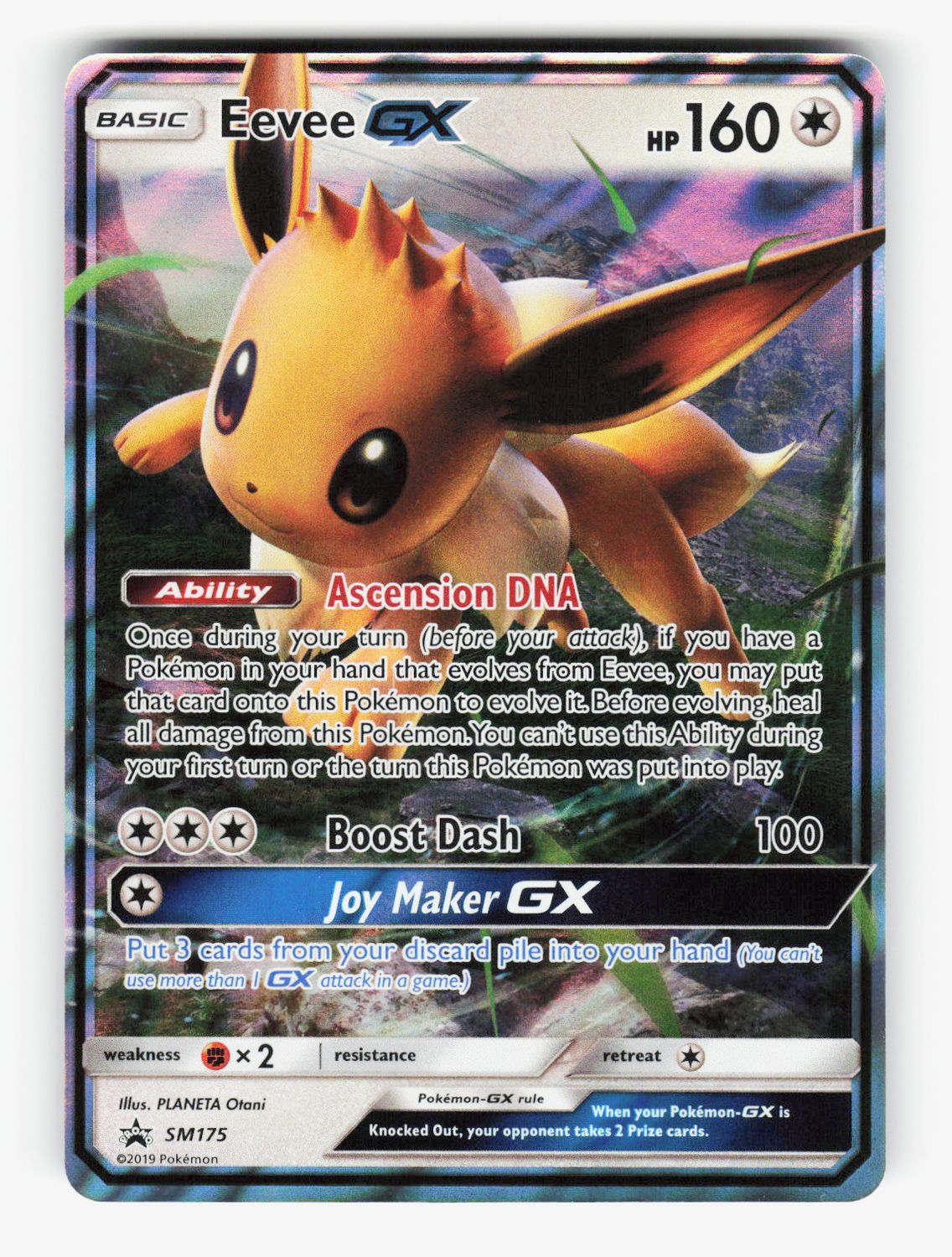 Eevee GX - SM175 - Holofoil