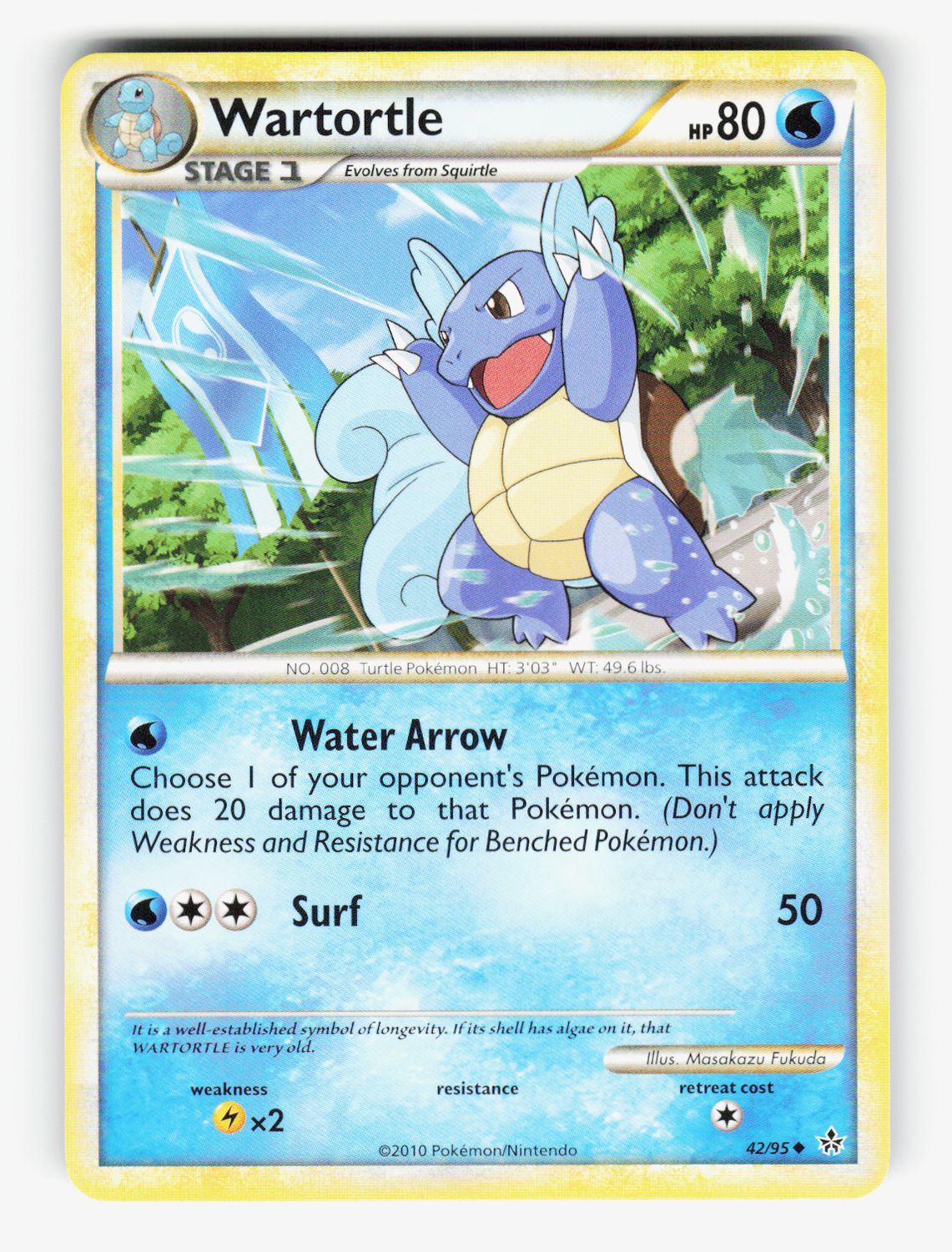 Wartortle - 42/95 - Normal