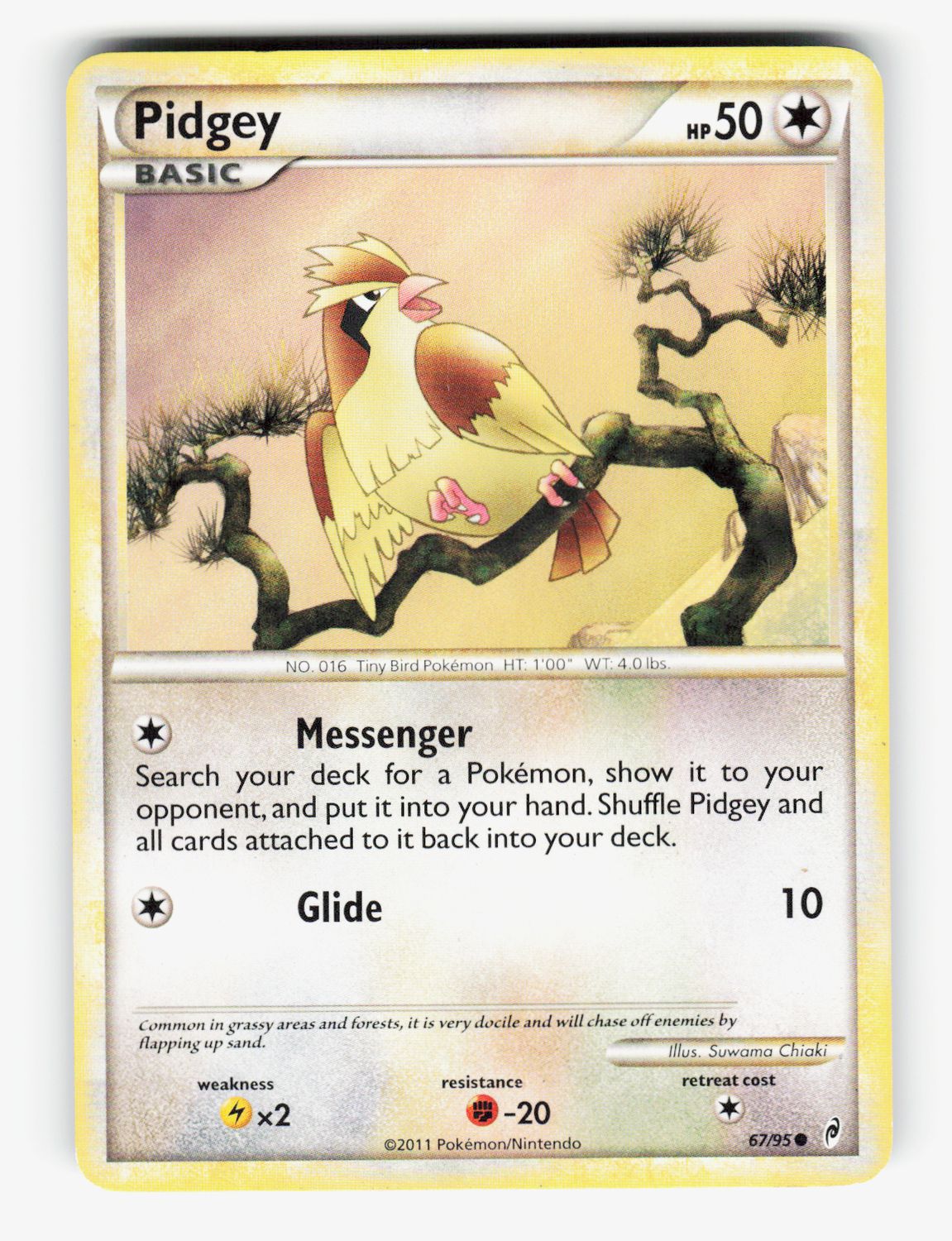 Pidgey - 67/95 - Normal - D