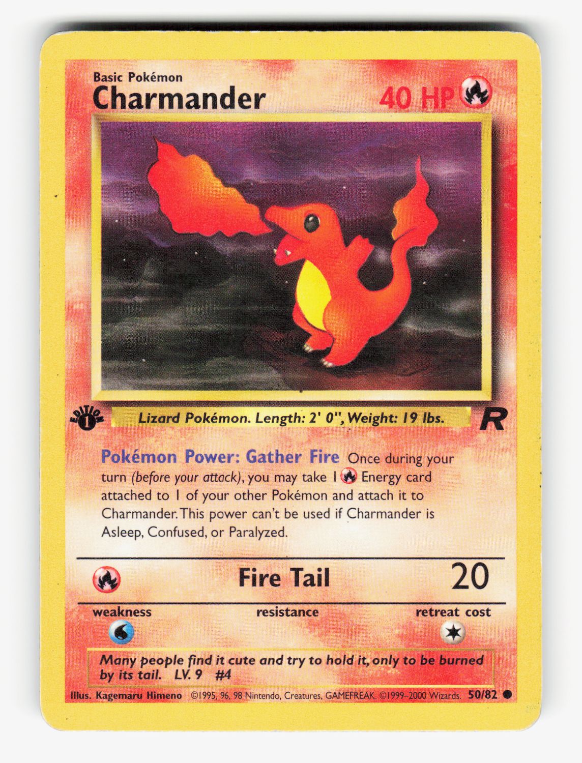 Charmander - 50/82 - 1st Edition Normal