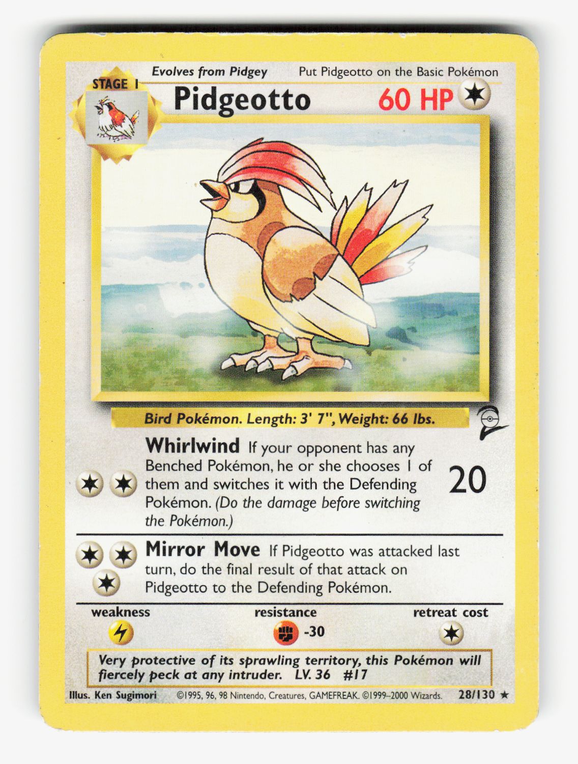 Pidgeotto - 028/130 - Normal