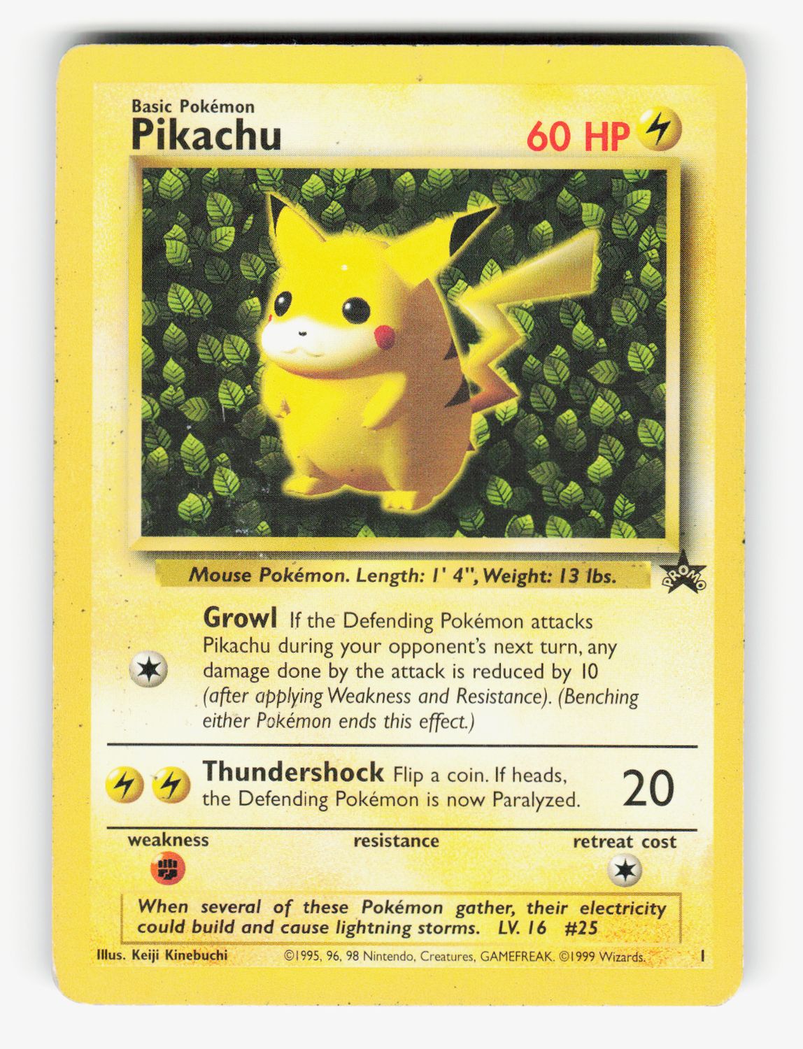 Pikachu (1) - 1/1/1953 - Normal - A